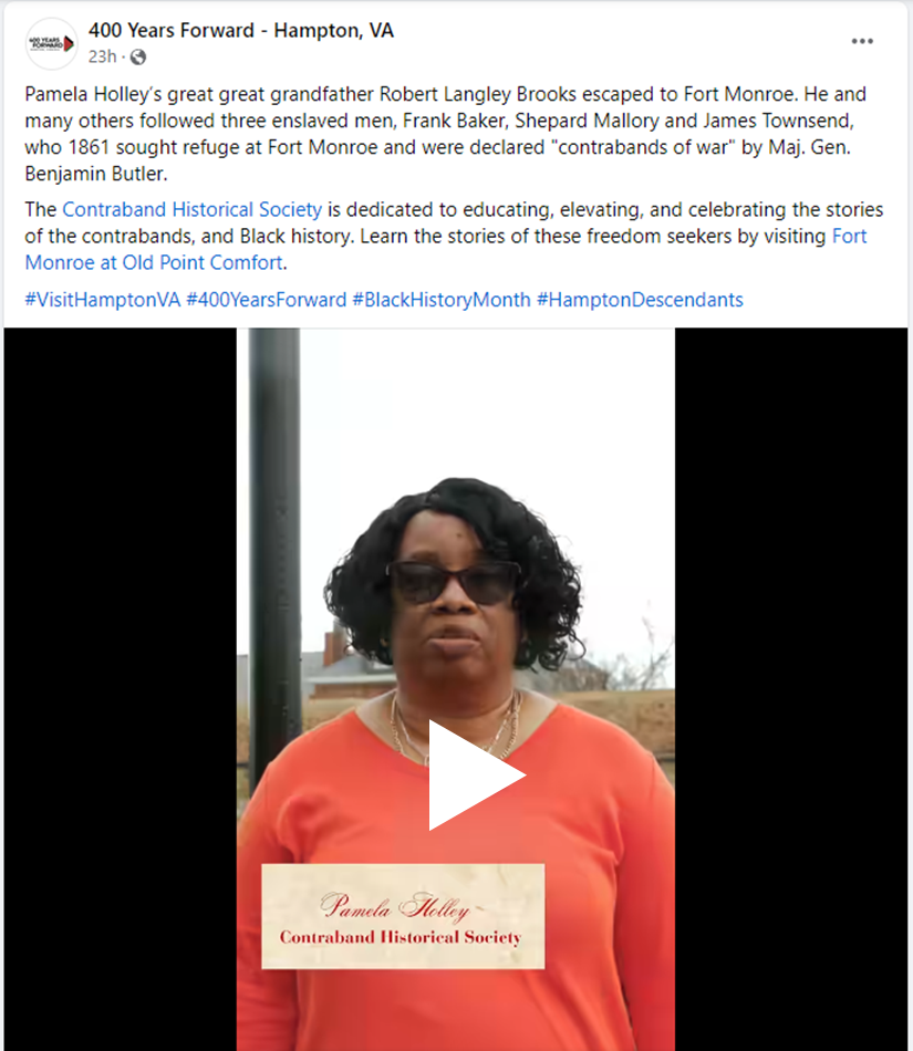 400 Years Forward Video Series by Fort Monroe